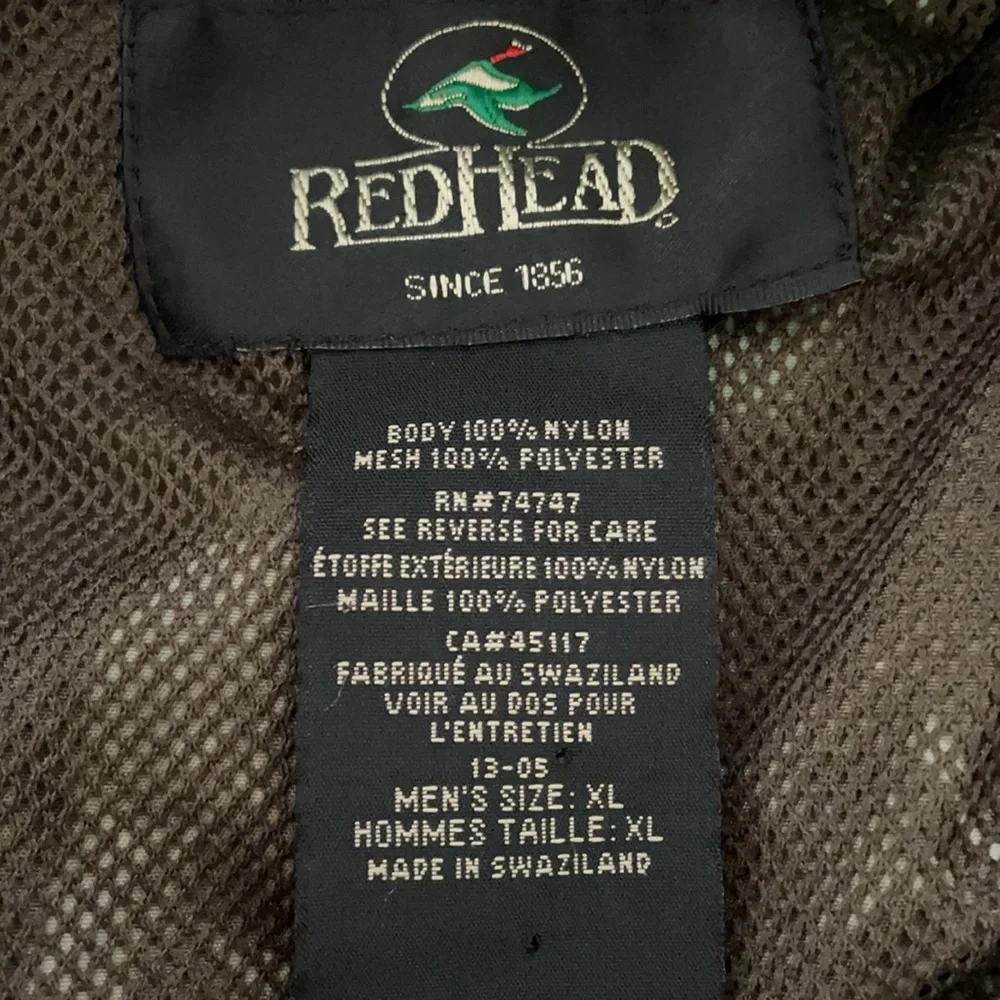 RedHead Men’s Camouflage Short Sleeve Shirt Size XL. Please Red Description - Picture 8 of 10